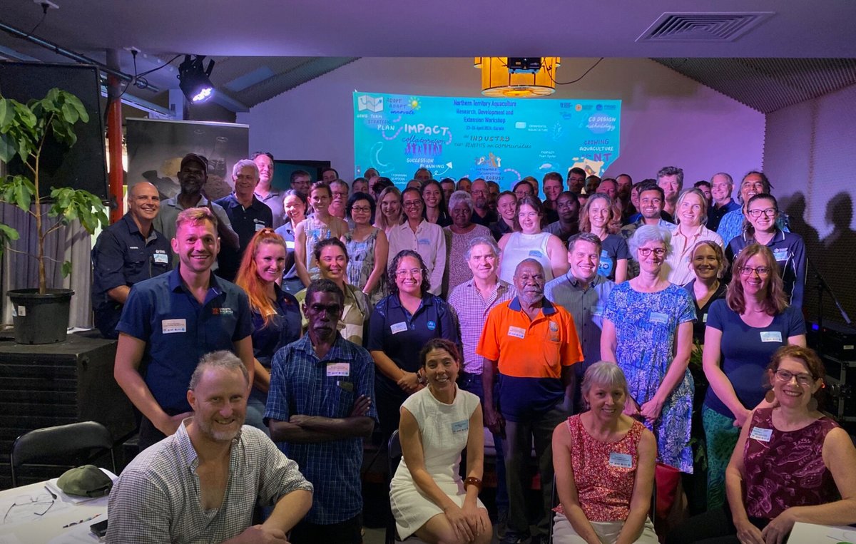 Our Research Director Dr Mike Patane was delighted to attend the Northern Territory Aquaculture Research, Development and Extension (RD&E) Workshop 23–24 April 2024, hosted by NT Fisheries, CDU RINA, FRDC and CSIRO. Watch this space for new projects with Marine Bioproducts CRC!