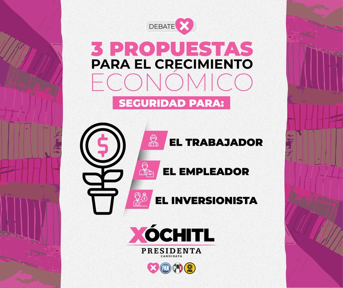 Sin seguridad no hay prosperidad. Para vivir bien, este 2 de junio vamos por un México sin miedo. Vota con Fuerza y Corazón.