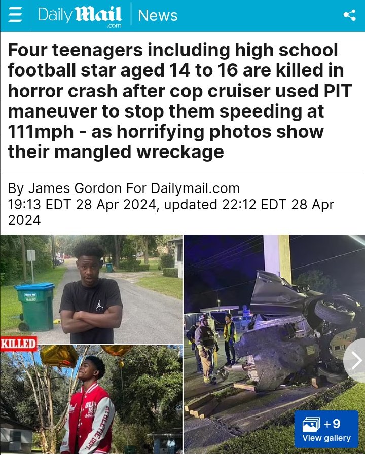 Ski masks in spring in Florida❓ THUGS🚨 Excerpt: Authorities later added two of the teens that were killed in SUV were wearing ankle monitors, while three had active warrants, reports WLBT. Some of the occupants also appeared to be wearing ski masks. dailymail.co.uk/news/article-1…