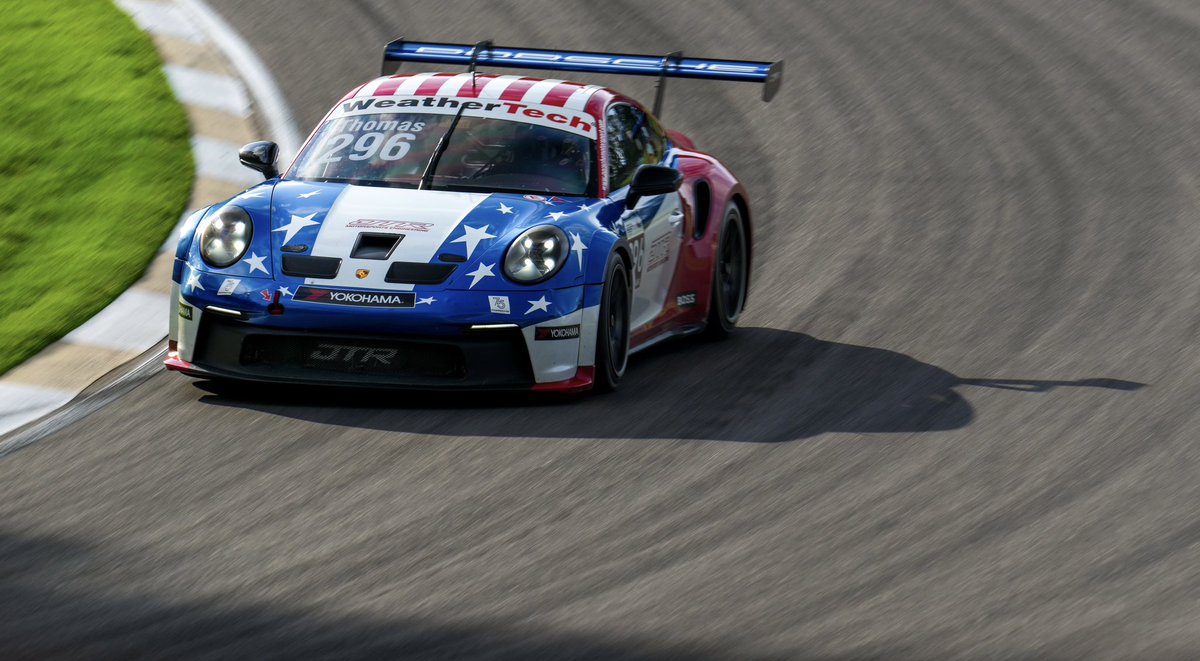 4 Races 4 WINS for Jared Thomas in GT3!

⏱️GT3 Race 2 full results: 
drive.google.com/file/d/1OPisbG…

#Porsche | #SprintChallengeNa