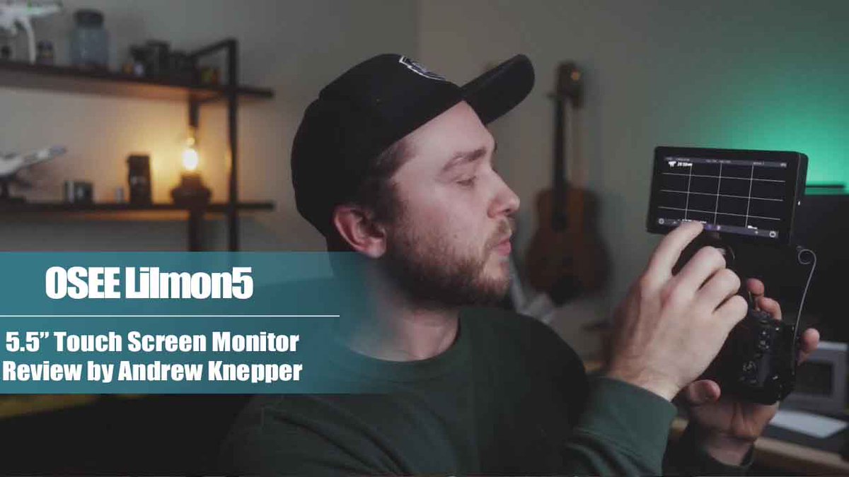 OSEE Lilmon5, 5.5 inch 1000nits Touch screen Camera Monitor Review by Andrew Knepper @ AndrewKnepper youtu.be/6I4z8fz05Oo . . #oseemonitor #oseetech #moviemaking #onset #filmproduction #cameragear #onlocation #videography #directorofphotography #setlife #cameragear #filmmkrs