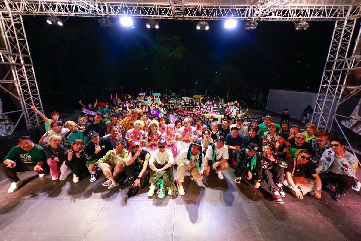 arittack's tweet photo. #じゃぱふえす ありがとうございました！
超楽しかった👍
いつもの仲間に久々の共演に初めてのリンクもあって最高でした。
スタッフの皆様、来てくれた皆様、色々と頑張ってくれた@KS_J_Official に感謝！
またパーティーいたしましょう🫡 https://t.co/lDDUmbVNM6