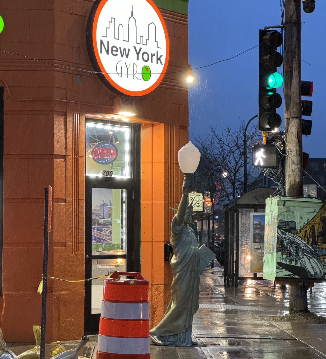 Give me your huddled masses yearning to enjoy authentic New York style gyros in Minneapolis