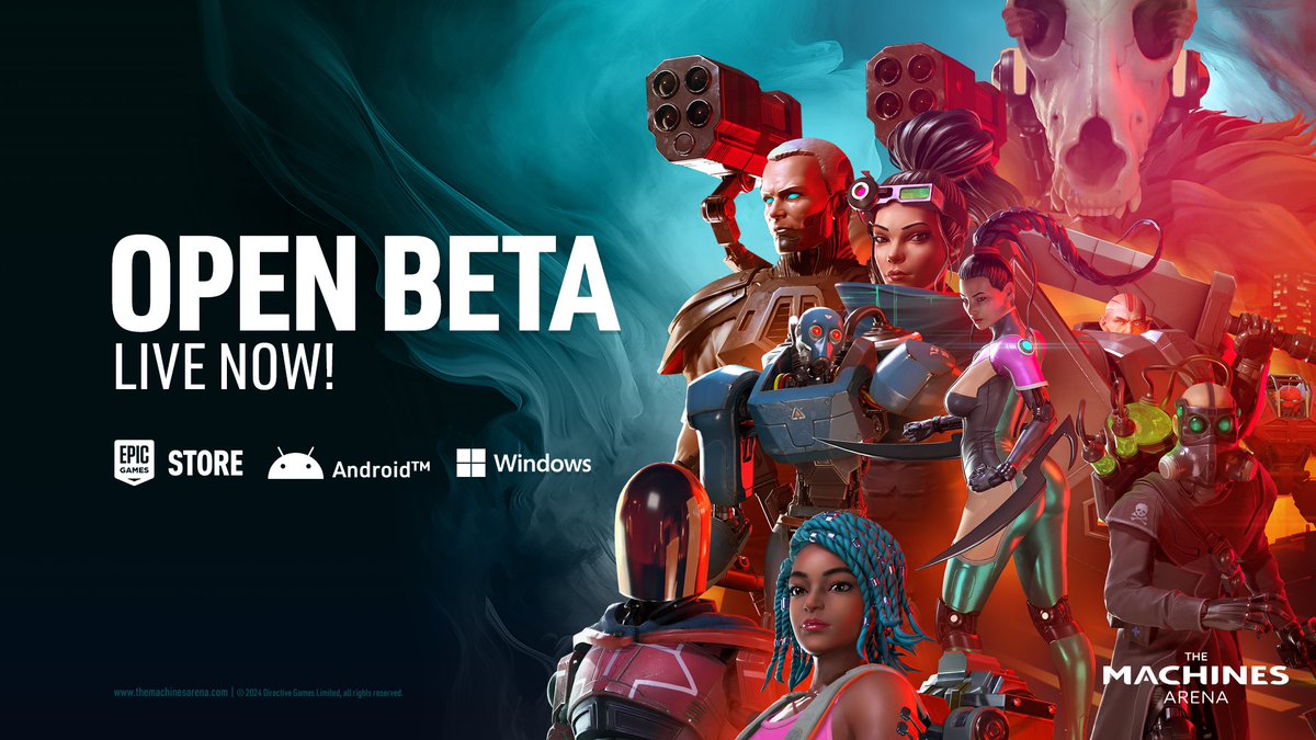 The Machines Arena | Open Beta Now LIVE & More Last week, @themachinesgame opened their doors to PC and Android users by launching the TMA Open Beta. By making the game available on Android, 70% of all mobile users will now have access to playing The Machines Arena! Take a…