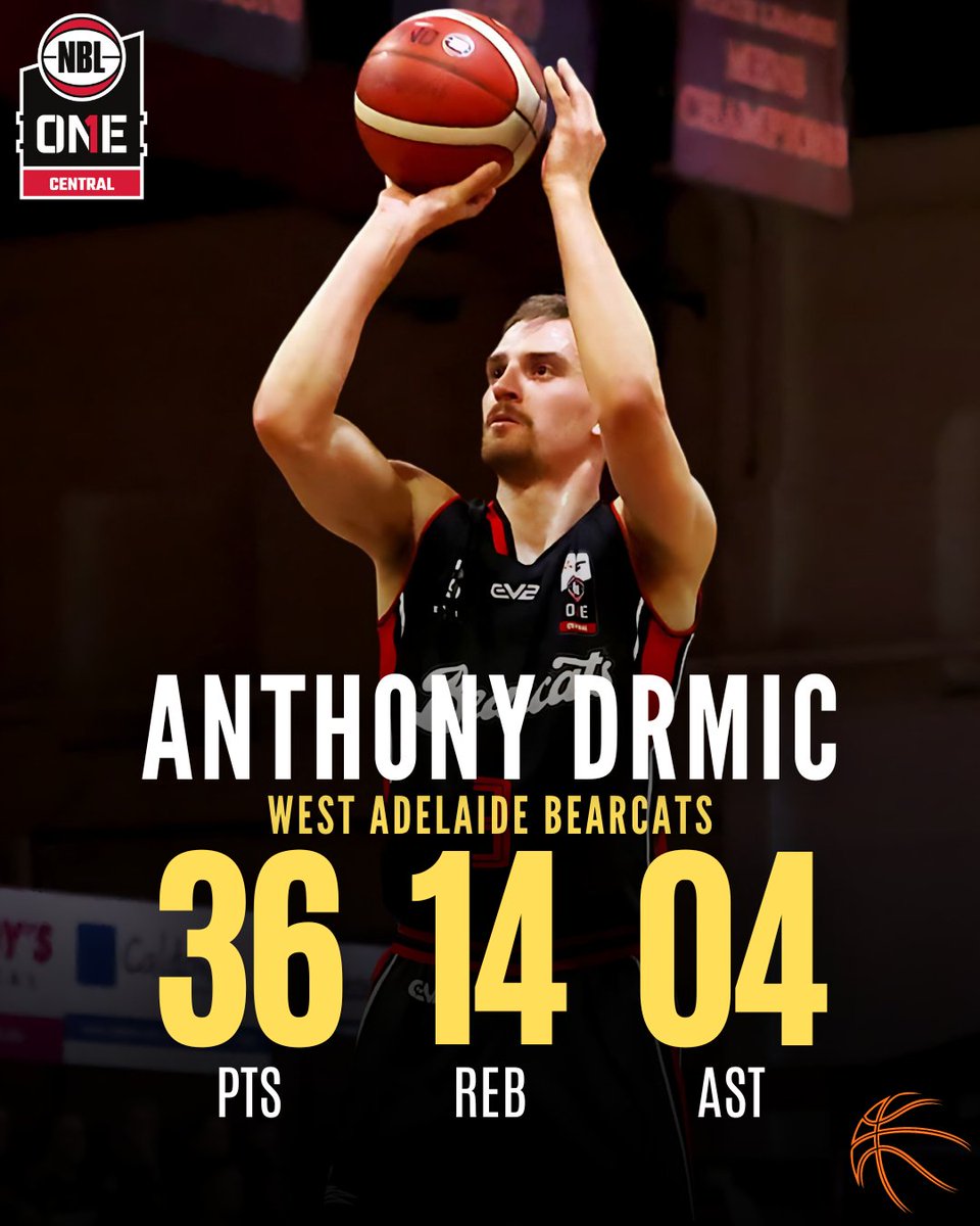 🏀 Anthony Drmic! 👟

#NBL1 #PlayerOfTheRound #PlayerOfTheGame #playersoftheday #NBL1East #NBL1South #NBL1North #NBL1Central #NBL1West #BasketballExcellence #BasketballStars