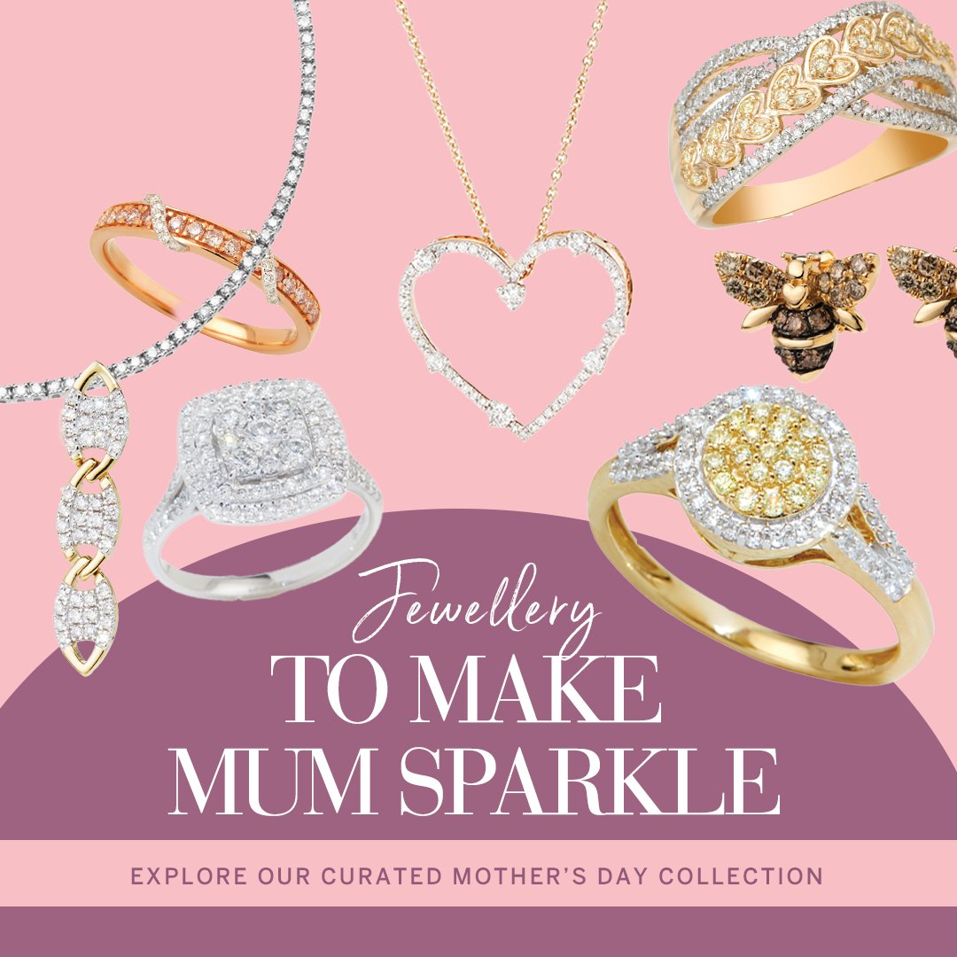 Celebrate Mum’s unconditional love with our stunning jewellery collection! ✨Make this Mother’s Day unforgettable with a gift she’ll treasure forever 💕

Explore our curated jewellery range today! l8r.it/psOu