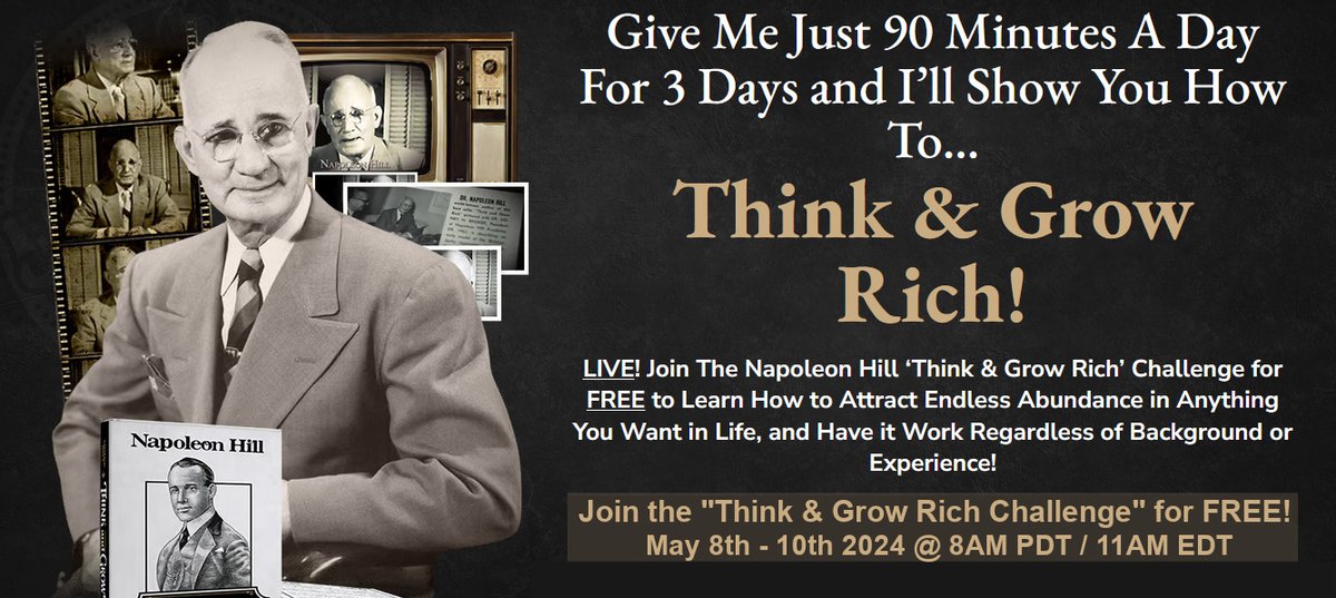 Discover The Transformative Mind Power Secrets and Actionable Steps, Used By the Most Successful People In The World, To Have the Wealth, Happiness, and Success You Want! No cost as my Special Guest with Russell Brunson: DonnaPresents.com/GrowRich