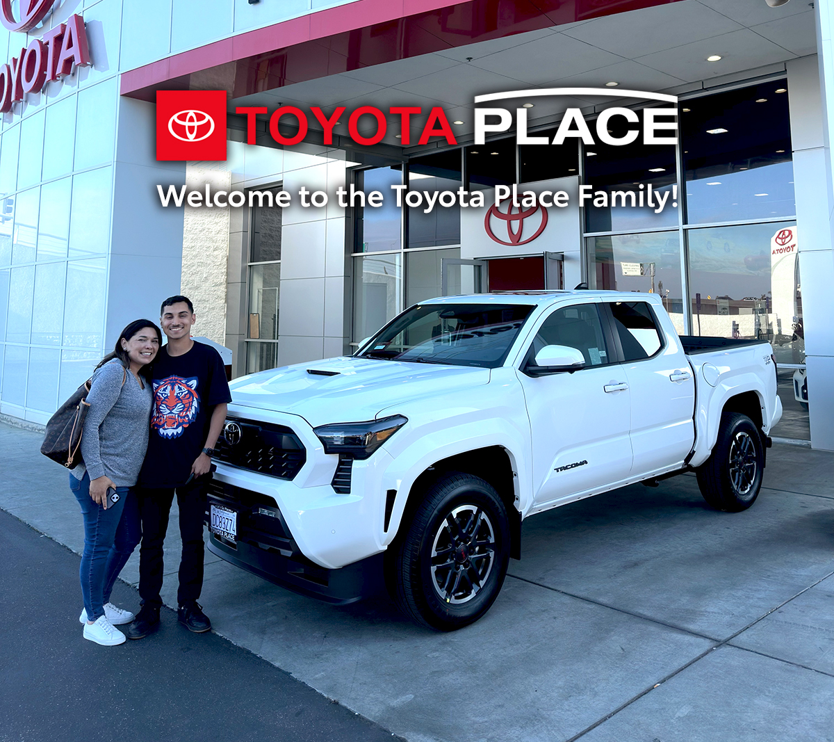 😍Tacoma ❤️Tacoma 💪Tacoma...🥇Incredible and ❤️gorgeous all-new Toyota 😍Tacoma 🗲TRD Sport💨. 🎉🎉 Congratulations 👏🏻 and 🤗thank you for choosing 😊Toyota Place. We wish you many incredible 🌄adventures going places in your new #tacoma truck. #toyotaplace #toyotatacoma