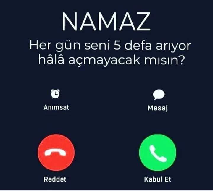 Telefonunuz çalıyor.