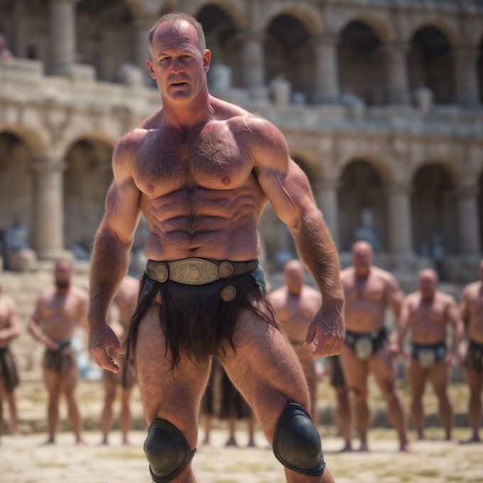 Gladiator Daddy from https://t.co/uDvNgxouOP galleries  --  #gladiatorlife #warrior #fightlikeagladiator<a href="/tag/warrior"class="tags"><span>#warrior</span></a><a href="/tag/maximus"class="tags"><span>#maximus</span></a><a href="/tag/ancientrome"class="tags"><span>#ancientrome</span></a><a href="/tag/gladiatorlife"class="tags"><span>#gladiatorlife</span></a>
