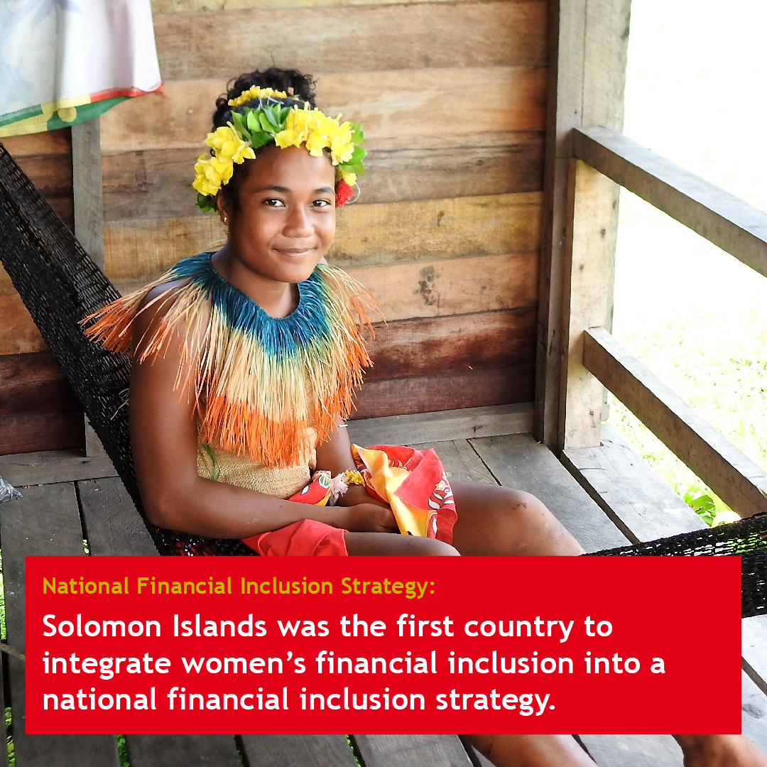 🌟 AFI Gender Inclusive Finance Ambassadors 🌟 Celebrating @cbsiinfo 🇸🇧. Did you know that Solomon Islands was the the 1st country to integrate women's #financialinclusion into a national financial inclusion strategy? Read their impactful contributions: