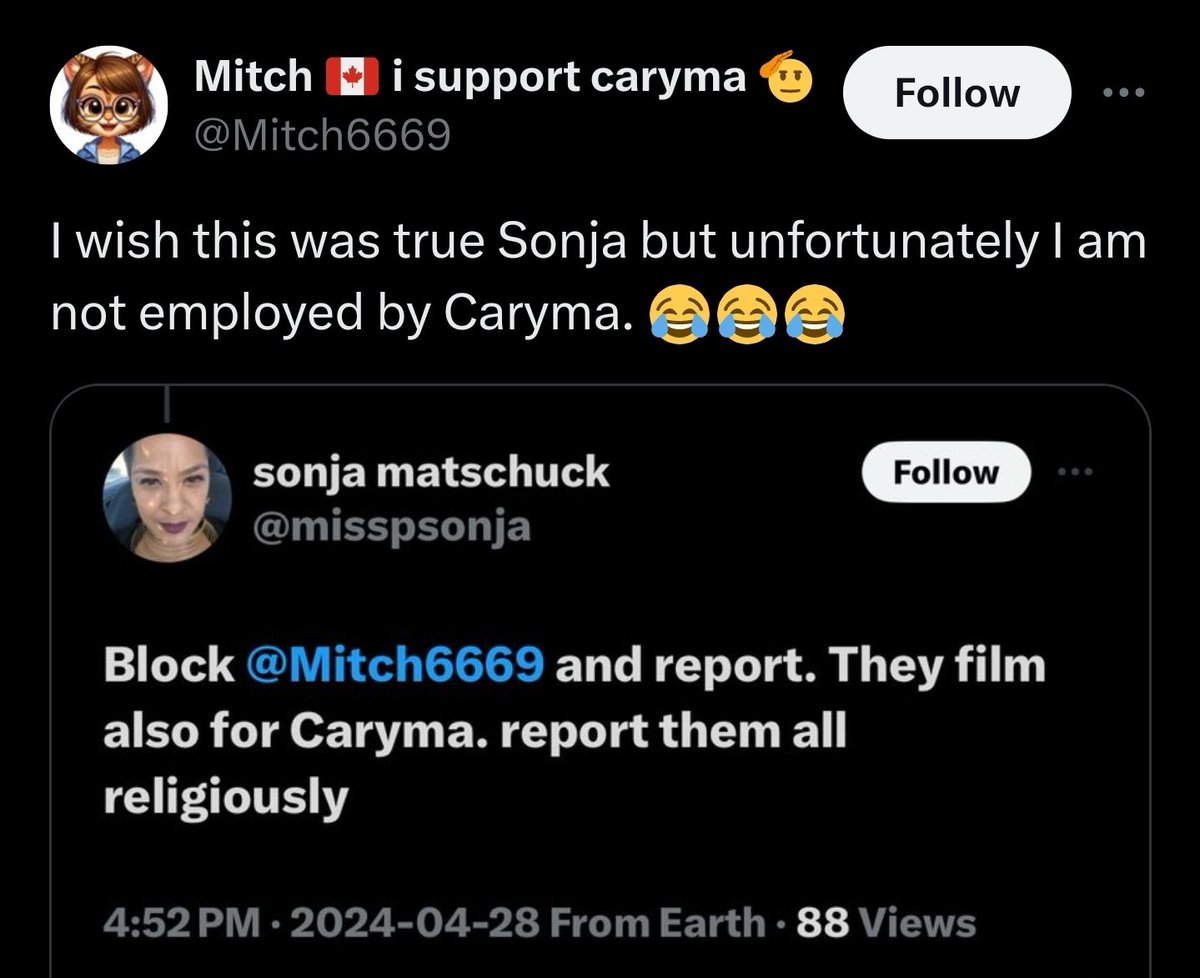 No where, absolutely no where, was it claimed you are employed by #CarymaNgo. Your failure to grasp even the simplest of phrases makes me wonder how you made it this far.