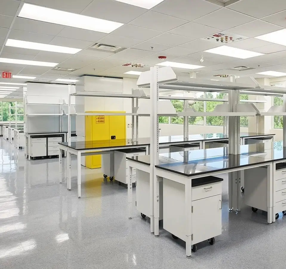 #VinylFlooring is durable and resistant to wear, making it suitable for high-traffic areas in laboratories. 
Visit Now:  pvcflooring.ae/laboratories-v…
Mail us: info@pvcflooring.ae
Call us: 0566009626