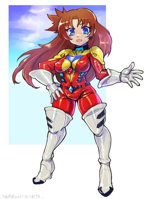 #昭和の日だから昭和のキャラクター貼る
アレンジ強めで何のこっちゃってのもありますが、一応昭和生まれのキャラクターです。 