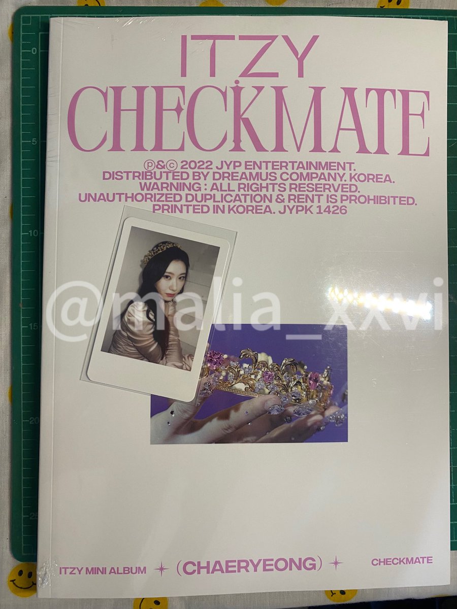 malia_xxvi's tweet photo. อัลบั้ม itzy CHECKMATE ver Chaeryeong ได้การ์ด synnara
- 350 บาท รวมส่ง - 📦
สนใจ DM สอบถามได้เลยค่ะ ✉️
#ตลาดนัดitzy https://t.co/YCFxloj4Ff