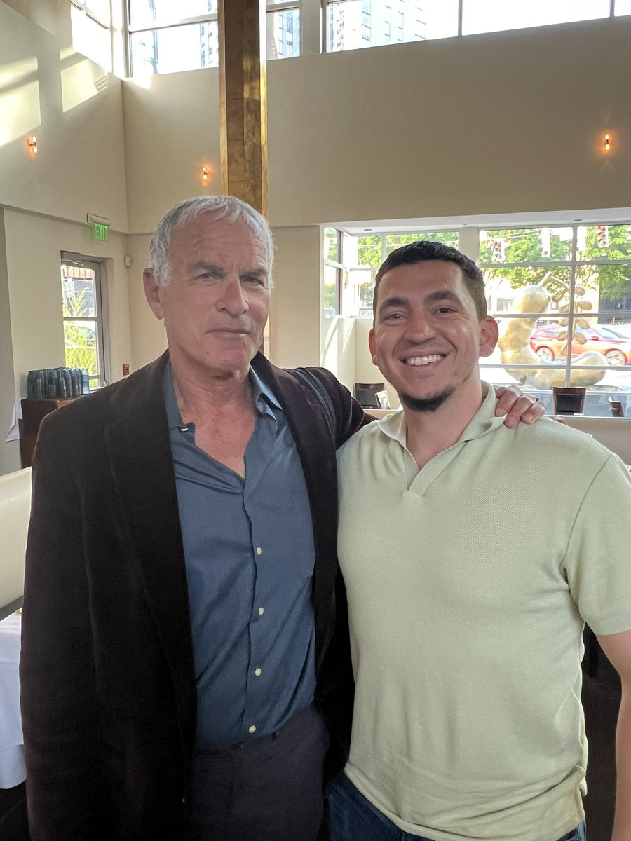 I got to spend a few hours with Dr. Norman Finkelstein today. He chose to not speak at Emory Law School today because other speakers made statements that did not align with his values and opinions. Fortunately, we were able to convince him to come back to Atlanta. Stay tuned for…