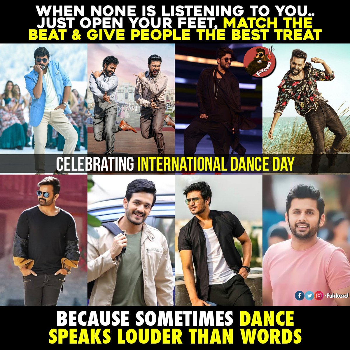 International Dance Day🕺💃

#DanceDay #InternationalDanceDay