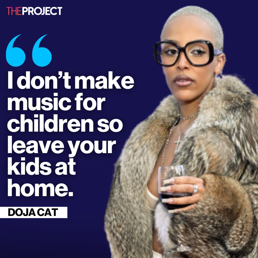 Singer Doja Cat, known for her explicit songs, told fans to leave their children at home.

READ MORE: brnw.ch/21wJgvZ