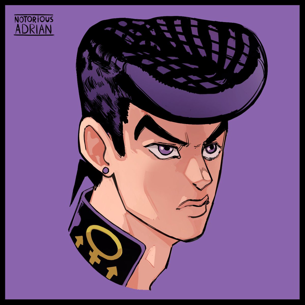 NotoriusAdrian's tweet image. El josukón
#fanart #josuke #josukehigashikata #jojobizarreadventure #giselippolitiart #diamondisunbreakable #crazydiamond #hirohikoaraki