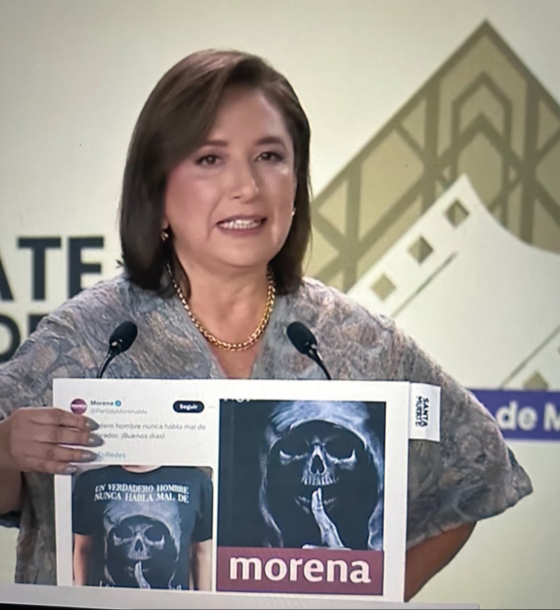 🤣🤣🤣🤣
La #CandidataDelPRIAN #XochitlCorrupta convenciendo a las tías panistas de votar por ella.

Mientras la juventud mexicana a favor de #ClaudiaPresidenta celebrando la cantidad de memes que van a producir con sus ocurrencias 🤡🤡

#XochitlMentirosa 
#CartelInmibiliario