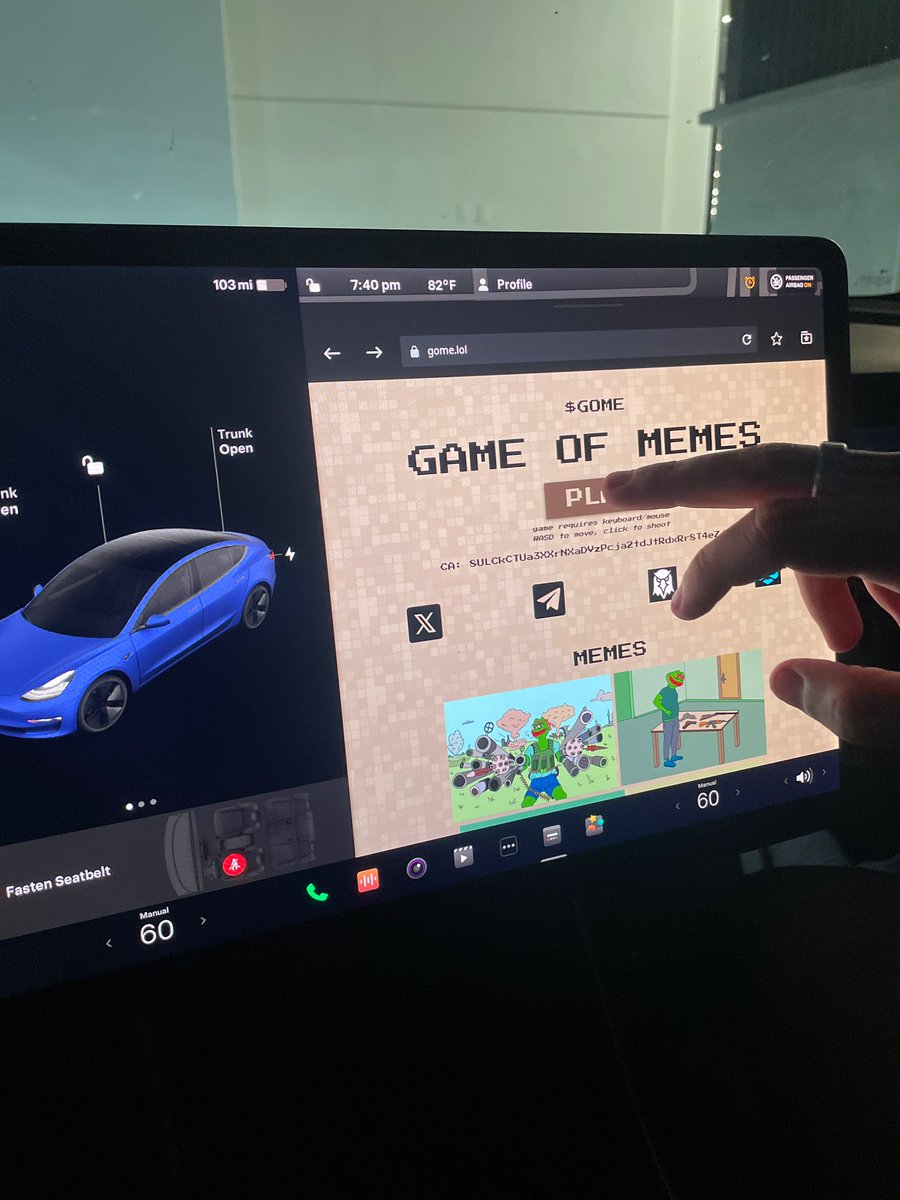 Been addicted to playing <a href="/gomeonsol_/">GAME OF MEMES (GOME)</a> 
Dev is working hard as hell behind the scenes. 

Excited to see the next few months here.  $GOME
