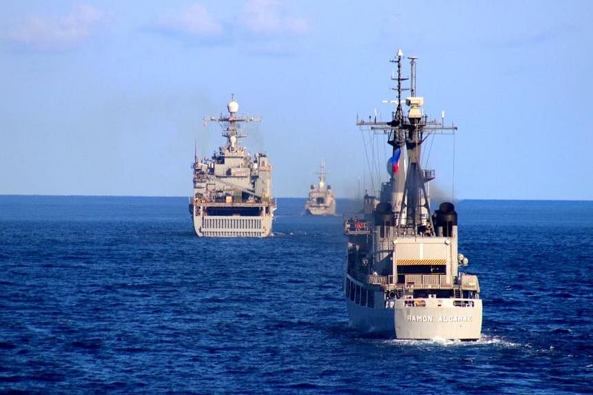 French Navy makes debut in annual US-Philippine war games amid South China Sea tensions: French, American and Philippine vessels will conduct drills within the eastern parts of the waters. Read more at… dlvr.it/T68Fh2 #Marsec #MaritimeSecurity #News