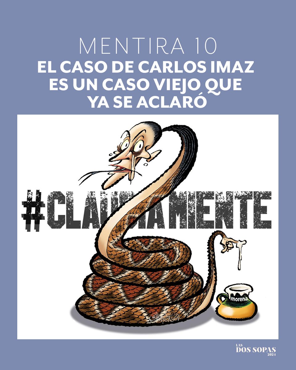 MENTIRA 10: El caso de Carlos Imaz es un caso viejo que ya se aclaró #ClaudiaMiente #SegundoDebate #DebateINE #DebatePresidencial2024 #LaCandidataDeLasMentiras