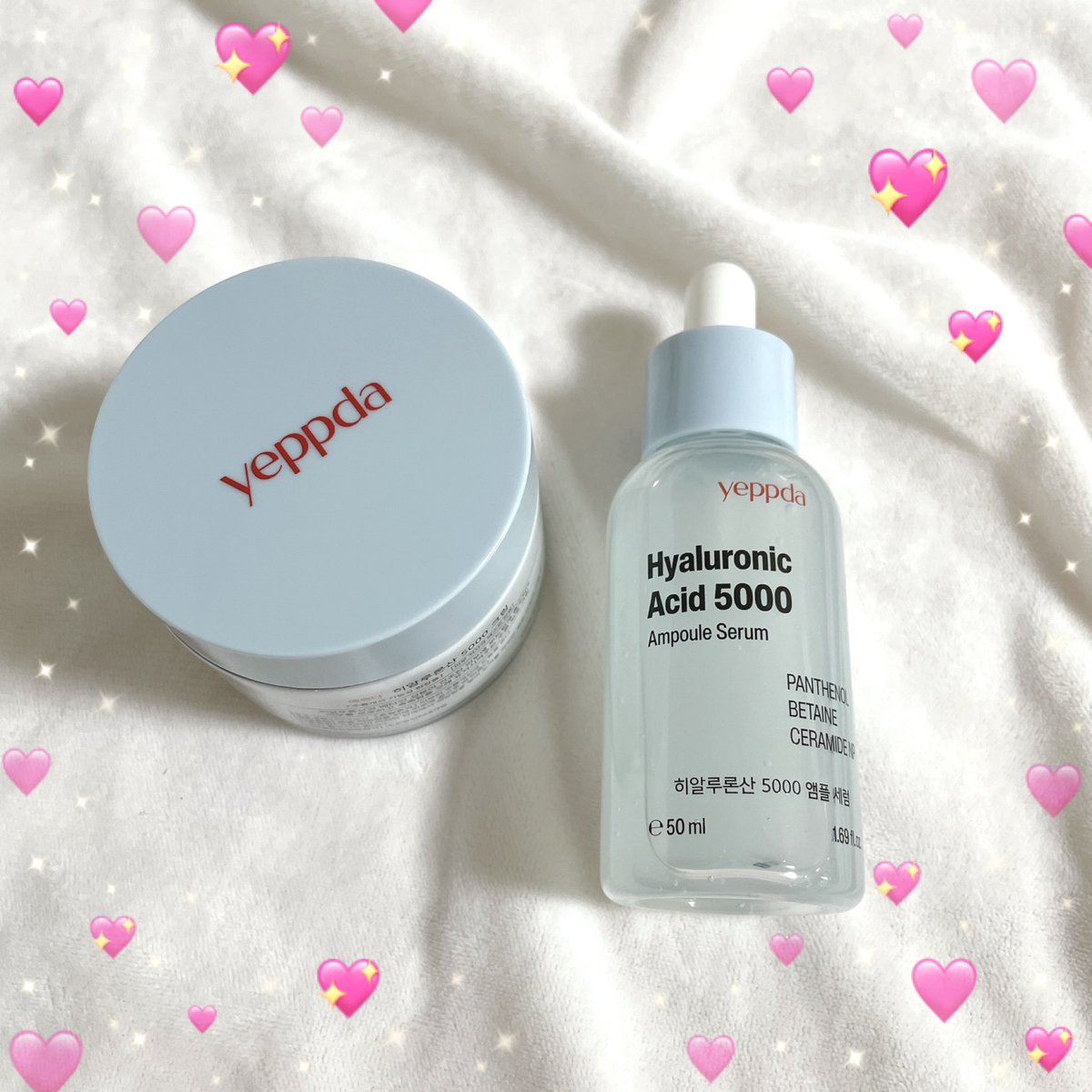 milk_cosyri's tweet photo. yeppda
ヒアルロン酸5000
アンプルセラム/クリーム
ワンデイズユーの姉妹ブランド🤍
保湿ラインを使ってみました🧸
セラムはとろみがあって、肌に馴染みやすい✨保湿力しっかりで肌がぷるっとする🫧
クリームはふわっとして伸びが良く、ベタつきを感じにくいから朝のスキンケアにも◎
#PR #yeppda https://t.co/fCNPB4c9b5