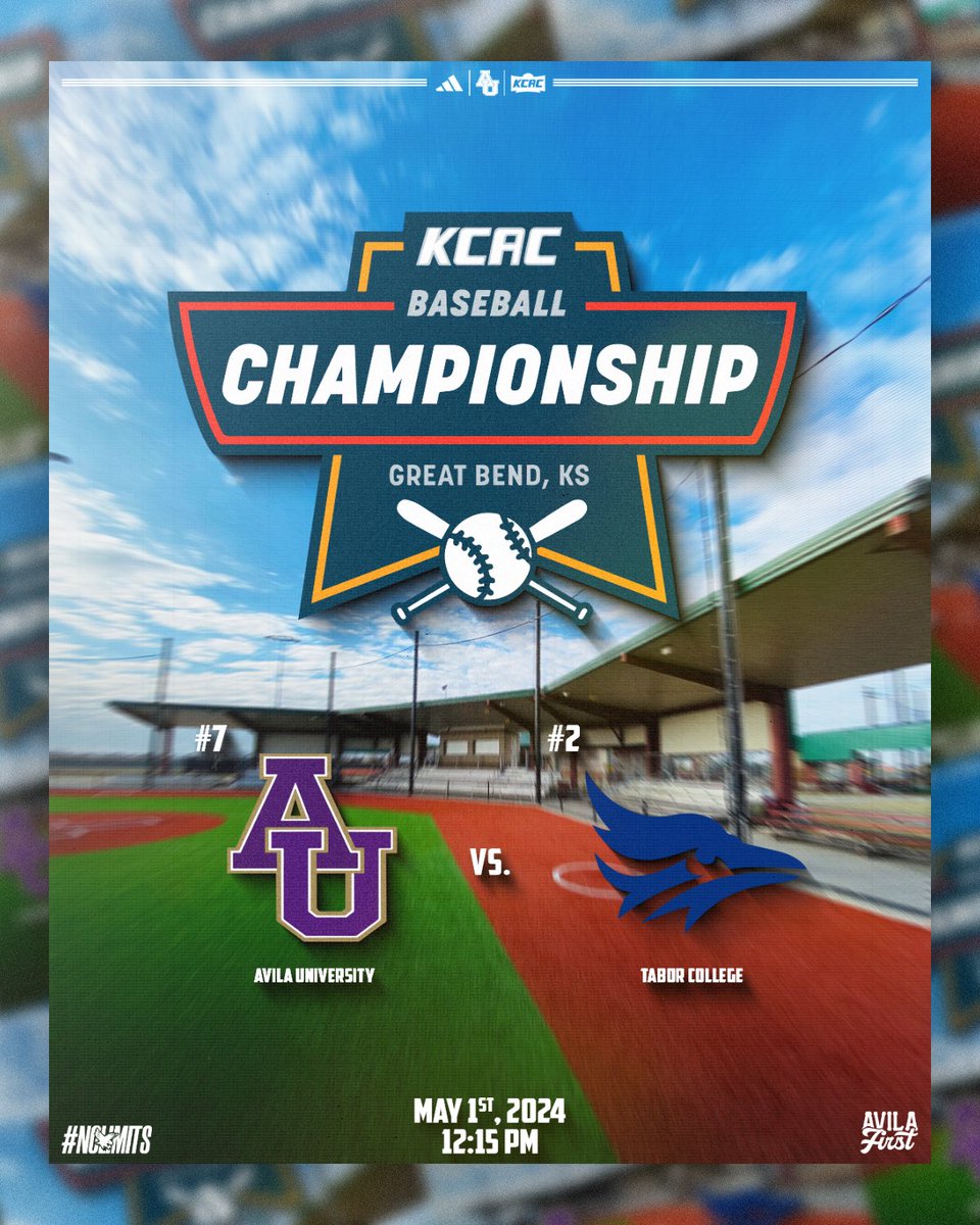 Avila_Athletics's tweet photo. It’s official. History has been made. 

@AvilaBaseball has qualified for the #KCACbsb Championship for the first time in team history. The Eagles will begin their postseason run this Wednesday at 12:15 PM in Great Bend against @GoTaborBluejays 

#GoAU | #AvilaFirst | #NoLimits https://t.co/ZmY4eYZTkY