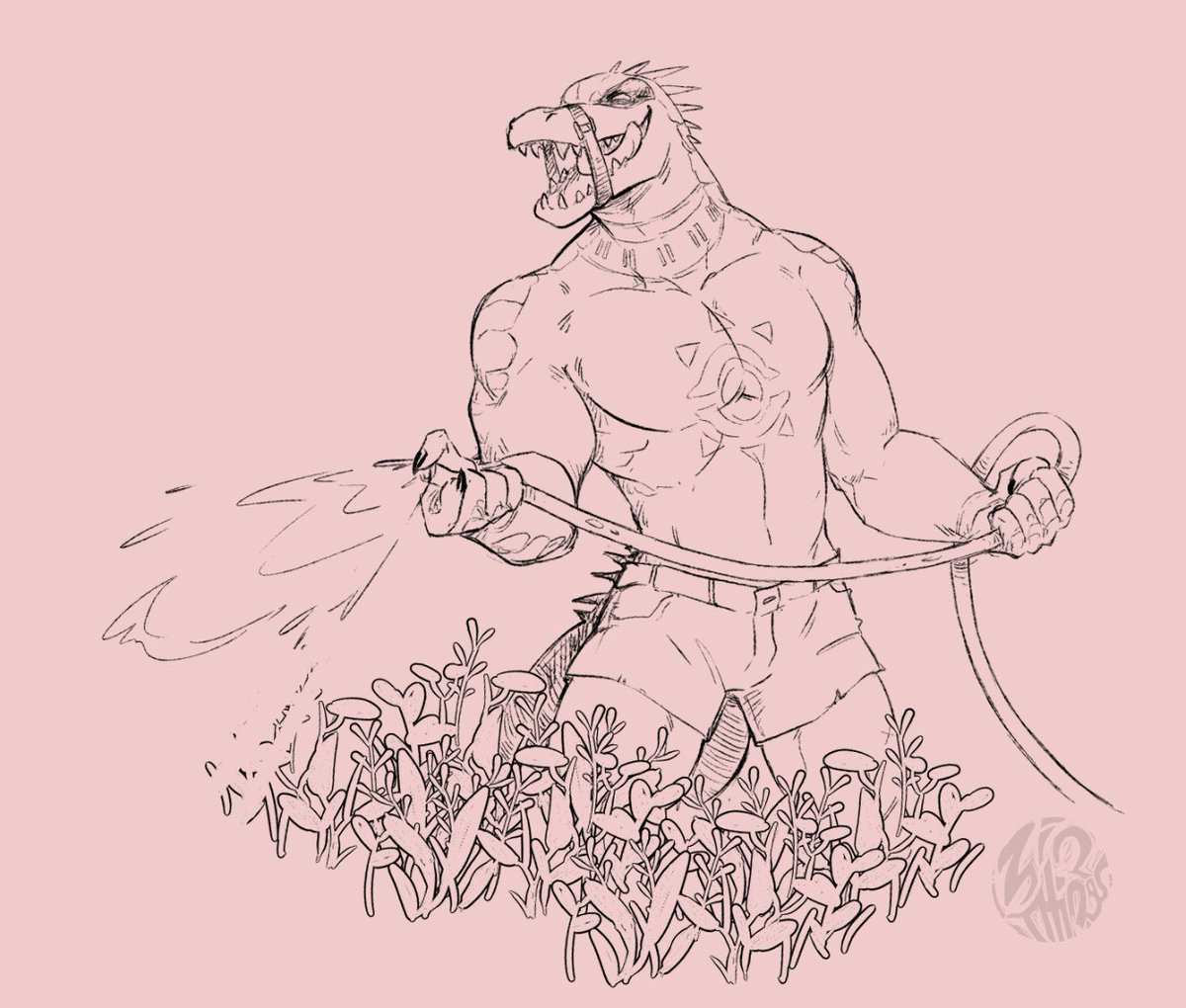 bold of you to taunt the gardener in his own territory!

ha ha get got

#dislytefanart