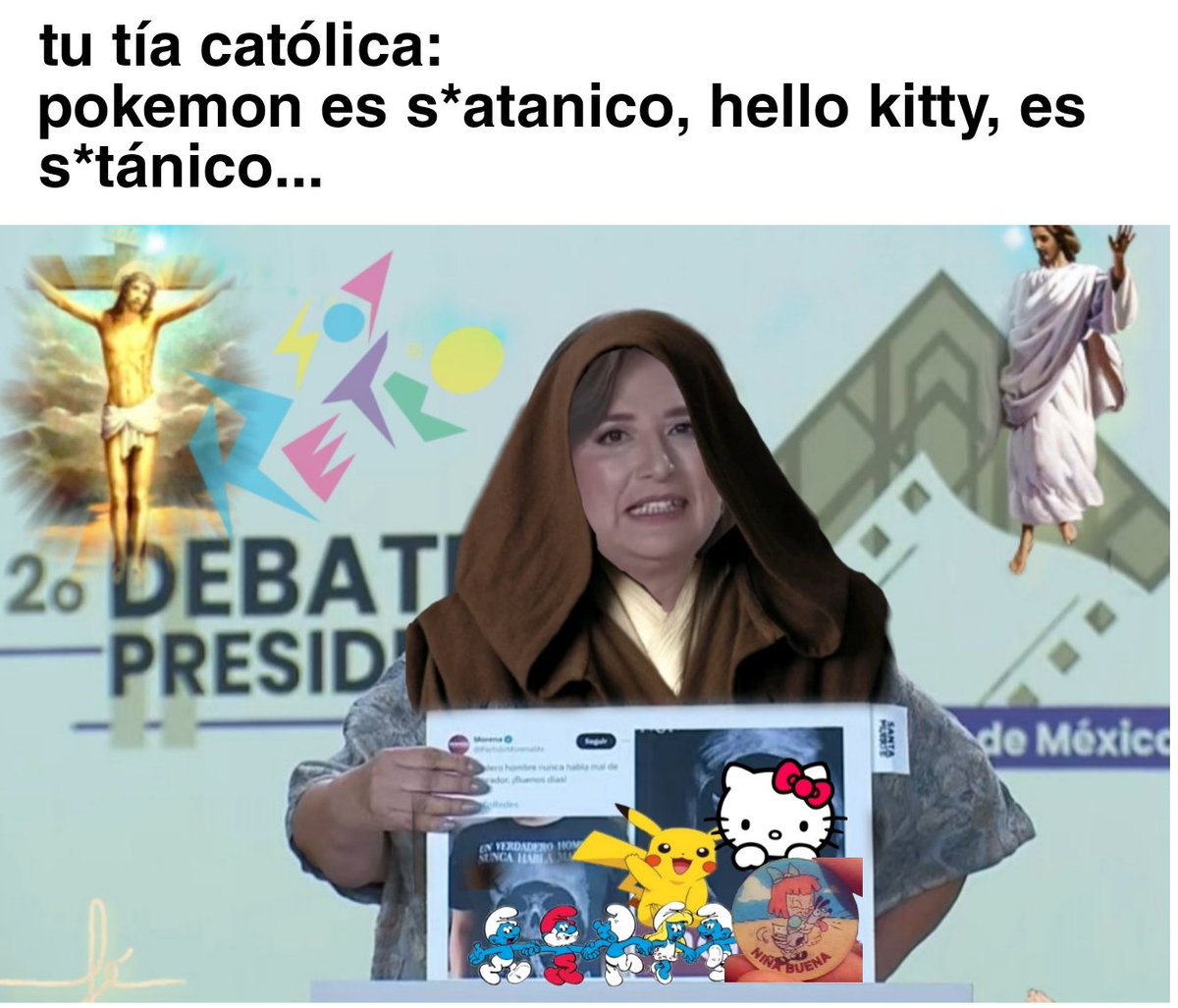 Todo es del diablo mijo

#DebateINE #DebatePresidencial2024 calacas chidas