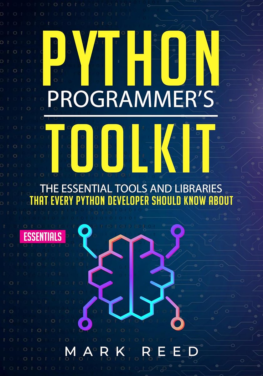 FREE Kindle 

Python Programmer's Toolkit: The Essential Tools And Libraries That Every Python Developer Should Know About (Computer Programming) amzn.to/3UCFgkq

#python #programming #developer #programmer   #webdeveloper #webdevelopment   #machinelearning #datascience