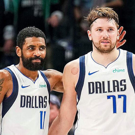 Luka Doncic on Kyrie Irving: “I just got to help him more. I feel like I’m letting him down.” (via @GrantAfseth)