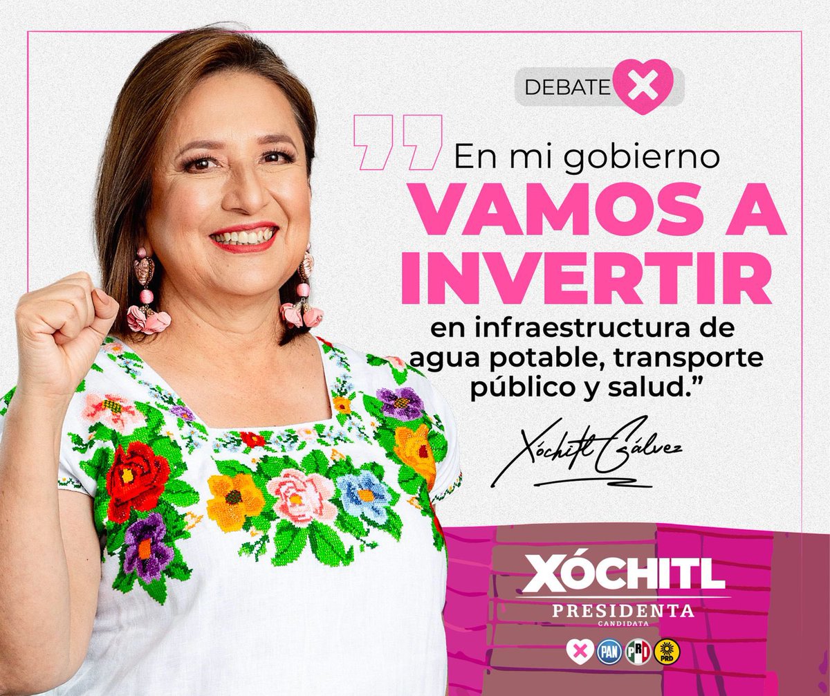 Los proyectos de infraestructura en mi gobierno servirán a los mexicanos para salir adelante.
#Xóchitl2024