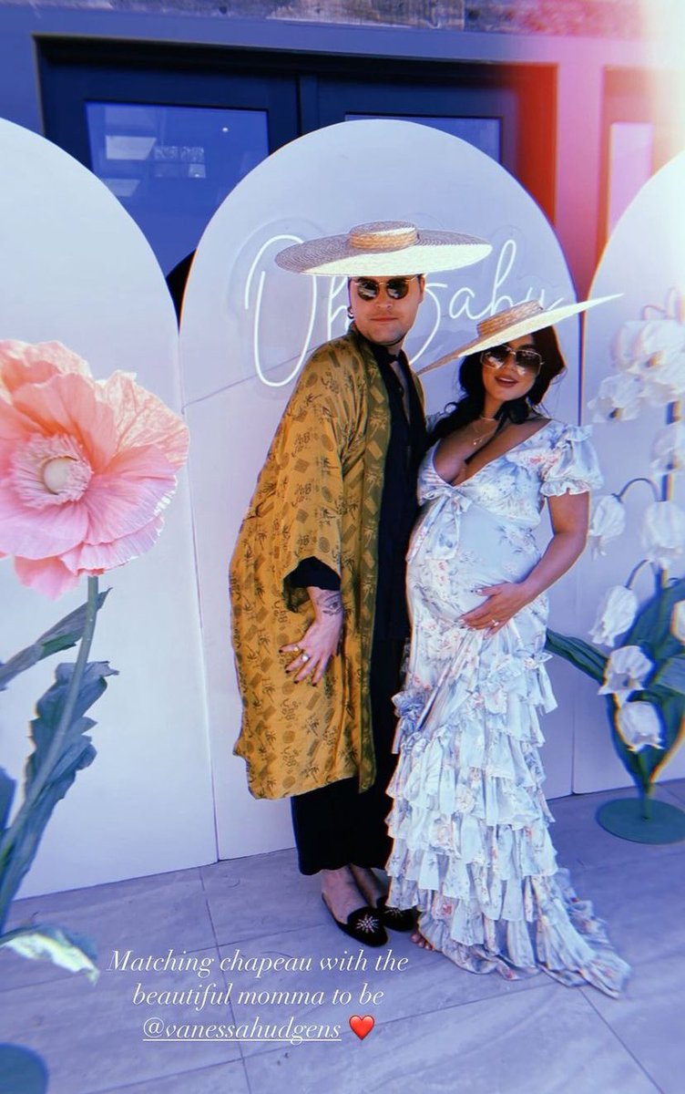 Vanessa Hudgens at her Baby Shower in Los Angeles. 💙