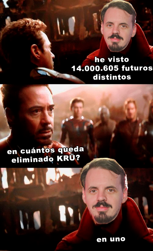 Los fans de @KRUesports después de los resultados de hoy: