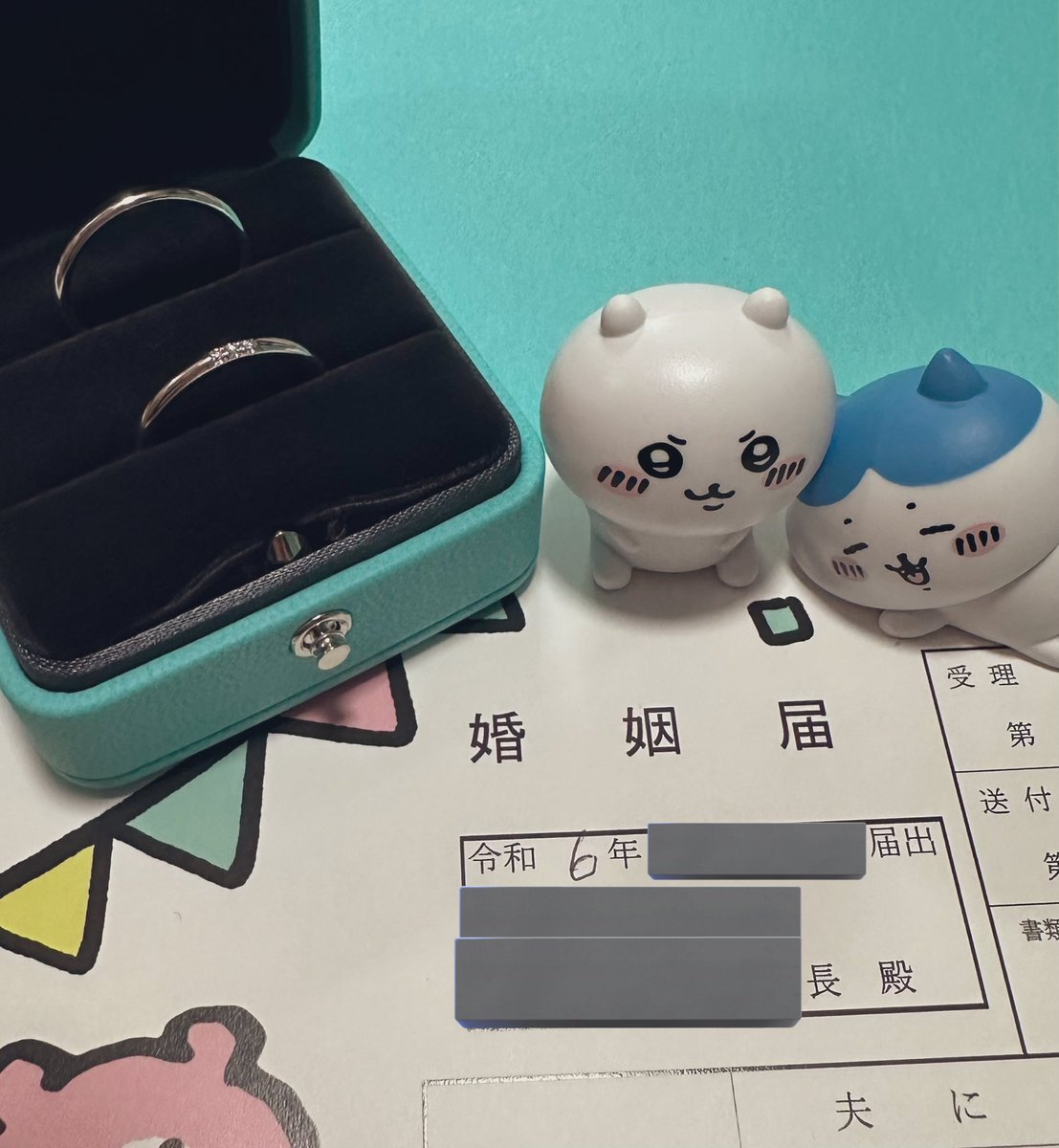 Nagiponpoko's tweet photo. ご報告💐

先日、2年お付き合いした方と入籍しました！

配信活動は今までと全く変わらず60歳まで続けて参りますので、これからも宜しくお願いしますっち！！

💍✨ https://t.co/ZrZ2GHzJu1