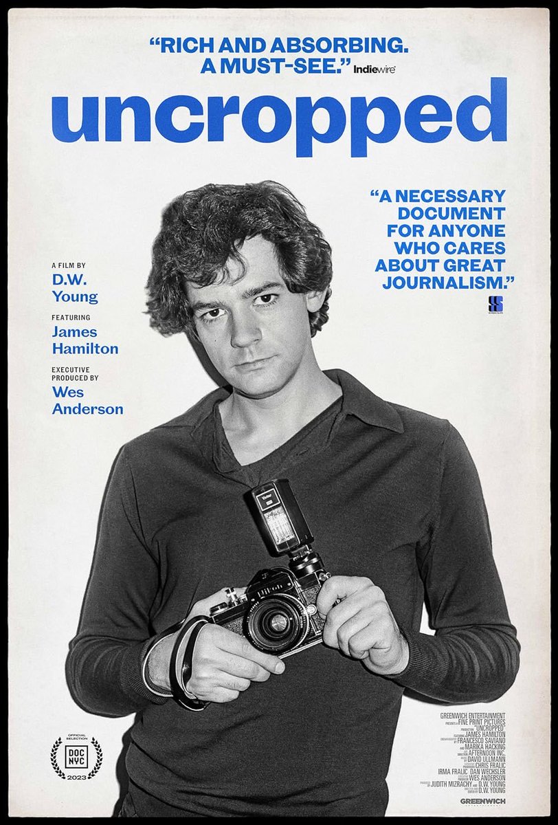 FrankMalfitano's tweet photo. ALTERNATE FILM OF THE DAY: Excellent new #documentary about remarkably versatile #NYC #photographer #JamesHamilton who worked as both celebrity &amp; street 📸 for #TheVillageVoice #Vogue #WesAnderson #VanityFair #TheNewYorkObservor etc #Uncropped #indiefilm ⁦@laemmleroyal⁩ 🎞️ https://t.co/yUtrxUBgbR