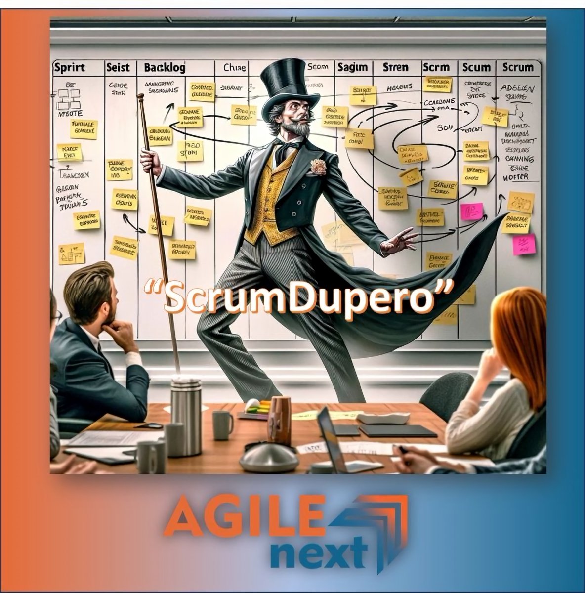 gmtzfreire's tweet photo. ¡Hola, mis audaces agilist@s! 🚀✨
🌟 ¿Conoces al "ScrumDupero"? Un Scrum Master carismático que desvía al equipo de la agilidad. Descubre cómo evitarlo en nuestro artículo 
Lee mi entrada del blog https://t.co/UCiokh9b3C
#AgileNext  #Softmotion https://t.co/FBYcOEINSW
