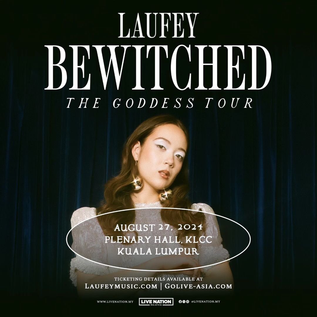 xdidiandrax's tweet image. Laufey — Bewitched: The Goddess Tour

27 August 2024 • Plenary Hall, KLCC
General on sale 7 May (11am)
🔗golive-asia.com