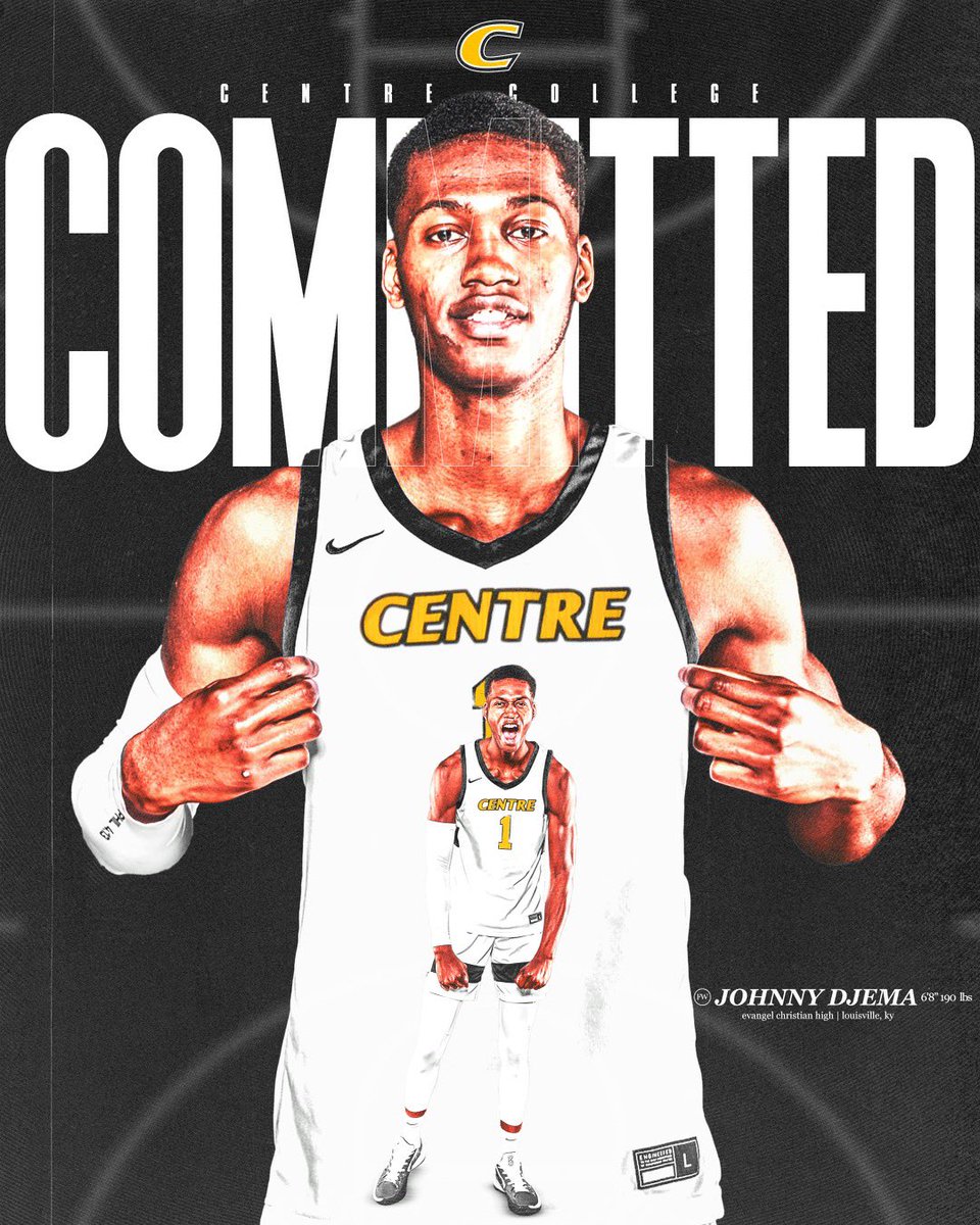 I will be continuing my education and basketball career at Centre College. "Hope is a waking dream." —Aristotle