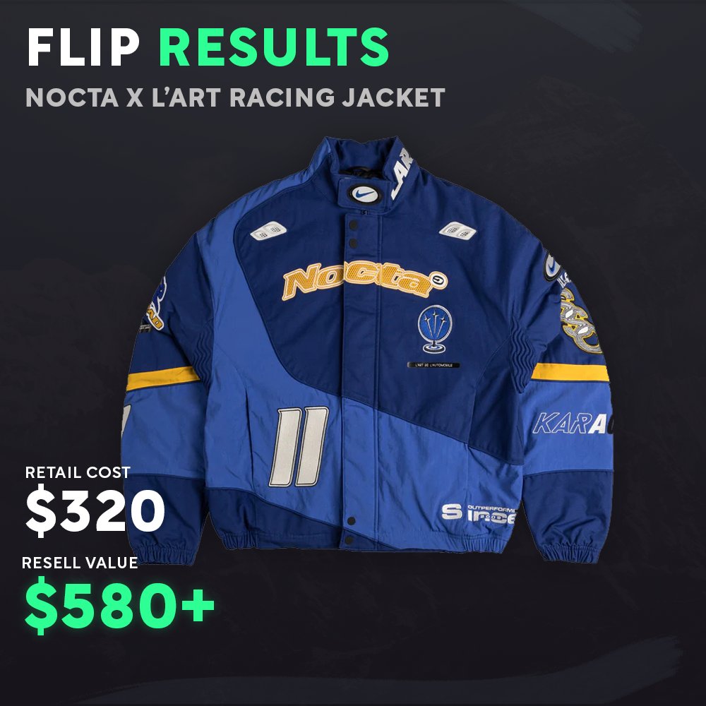 Flip Results! Members cooked up this Nocta x L'Art jacket last week 🤑 Less than 100 stock in Canada. Who got them? 🤙