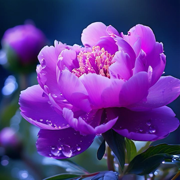 Purple flowers bring a unique elegance and romance.💜

#metagai #aiimage #texttoimage #AIart #allinone #purpleflower
