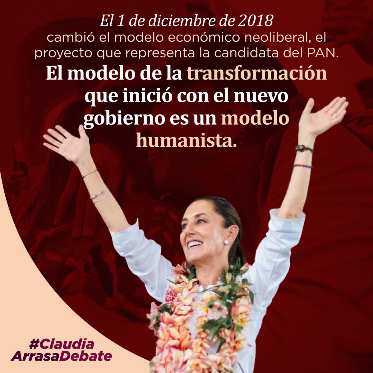 Guilty_00718's tweet photo. #ClaudiaPresidenta 
#ClaudiaArrasaDebate
#ConTokioClaudia 
👏👏 https://t.co/5BqDpl4PGy