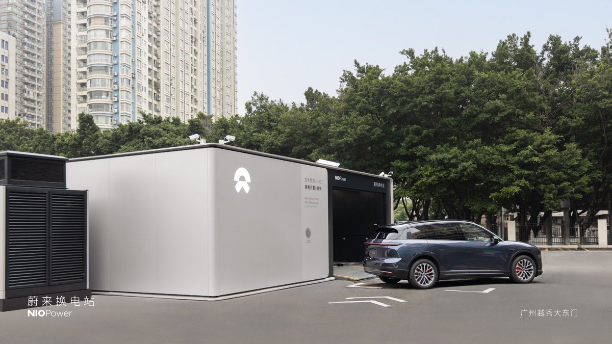 DriveGreen80167's tweet photo. April 29th, NIO Power is now online
Station No. 2406 NIO Battery Swap Station | Yuexiu Dadongmen, Guangzhou
#NIO $NIO #China #ContinuedExpansion #Refueling #BatterySwap https://t.co/EReMYzVPzO