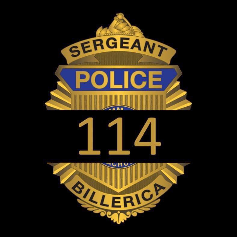 Our thoughts and prayers to the men and women of the Billerica Police Department on the tragic loss of Sgt. Taylor.
