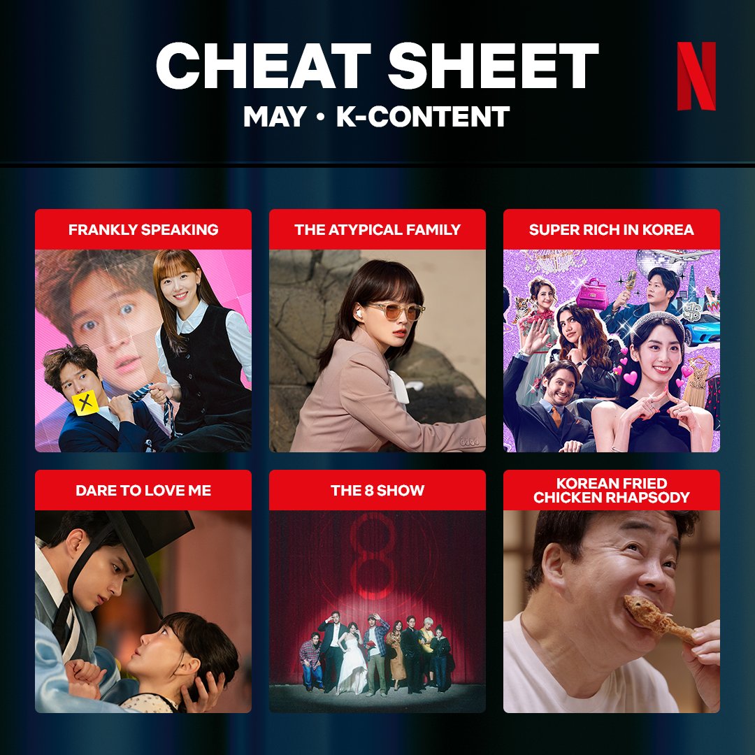 i “may” watch a lot of K-Content next month

#NewonNetflix #WhatToWatch #Netflix