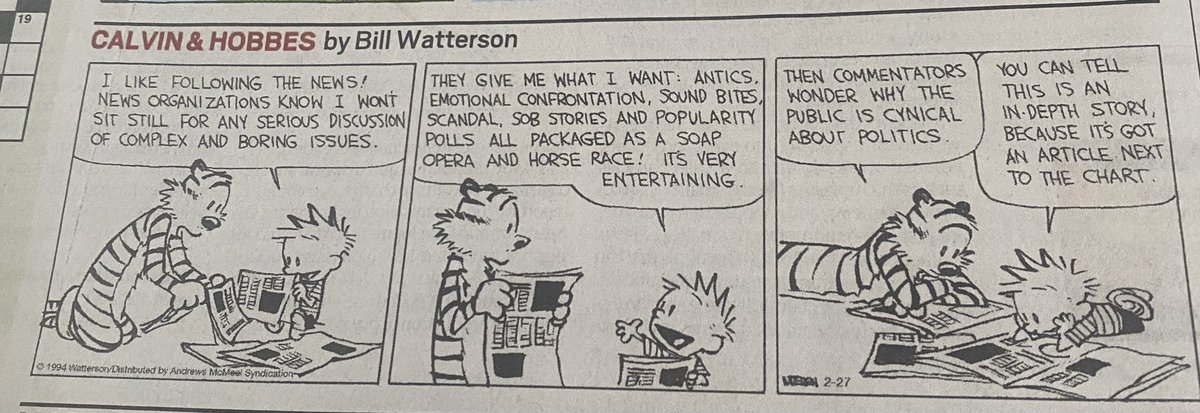 Calvin’s Sassy Take On My Trade!