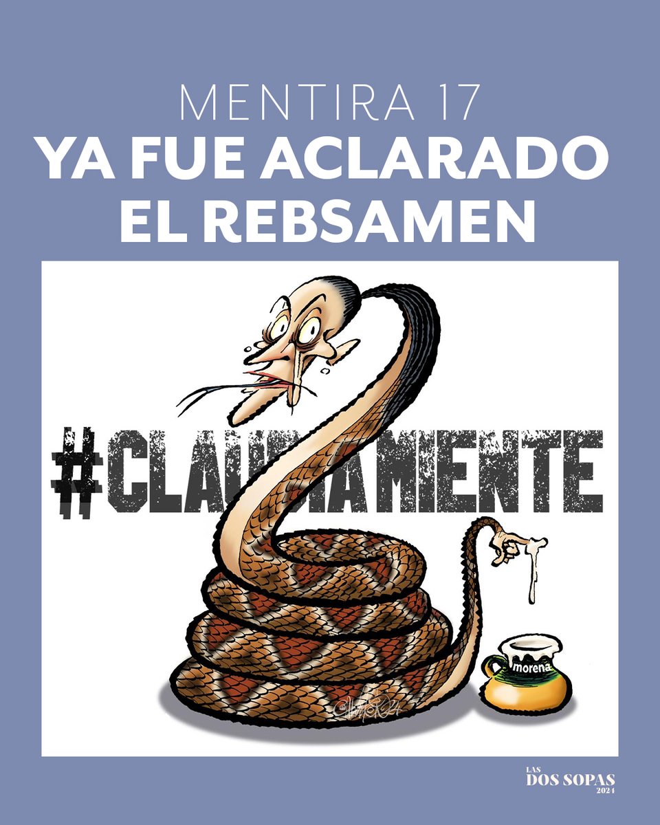 MENTIRA 17: Ya fue aclarado el Rebsamen. #ClaudiaMiente #SegundoDebate #DebateINE #DebatePresidencial2024 #LaCandidataDeLasMentiras