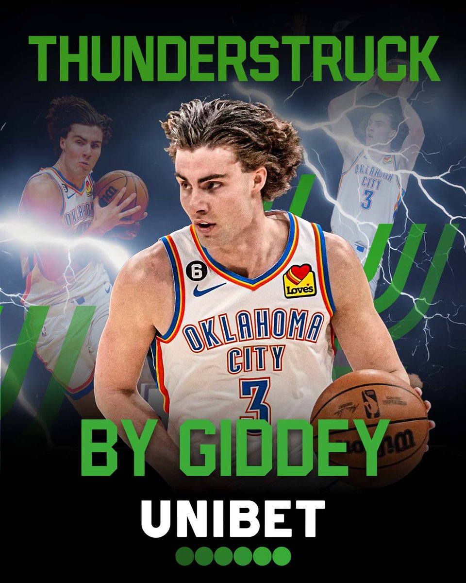 Aussie 🇦🇺 Oklahoma City Thunder NBA star Josh Giddey 🏀 poured in 21 points to go with 8 rebounds & 6 assists in the Thunder’s 106-85 game 3 win over the New Orleans Pelicans. 🔥 With the Thunder ⚡️ up 3-0, will it be 4-0 series sweep? 🧹